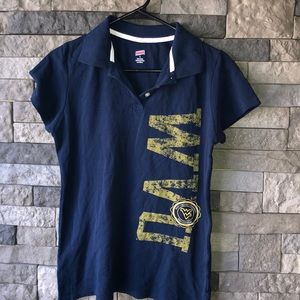 😊 4 for $10 Soffe WVU Polo Shirt